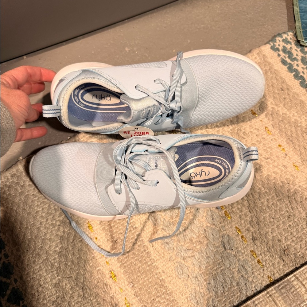 Ryka Light Blue Athletic Shoes size 8 new with tags